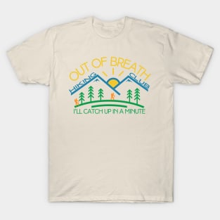 Out of Breath Hiking Club T-Shirt